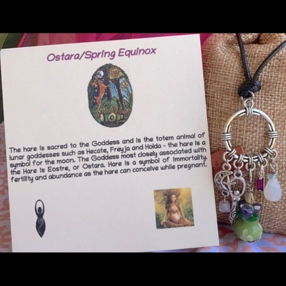 Ostara spring Equinox  necklace